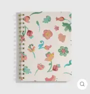 Coach Outlet Spiral Notebook With Dreamy Land Floral Print