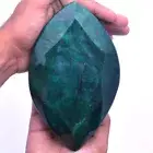 8775 Cts Natural Emerald Certified Museum Size Marquise Faceted Cut Gemstone