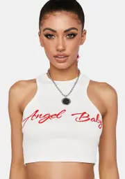 Straight Outta Heaven Crop Tank
