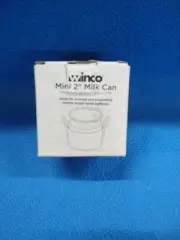 57 Winco Stainless Steel Mini Milk Can
