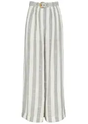 Zimmermann Matchmaker Striped Woven Trousers - Blue - 4 (UK 16 / XL) 4 (UK 16 / XL)