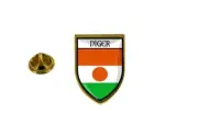 pins pin's flag national badge backpack hat shield world niger