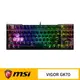 【hd數位3c】微星 Vigor Gk70 80% RGB 機械式鍵盤/有線/紅軸/懸浮鍵帽/中文【下標前請先詢問 有無庫存】