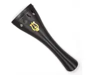 Violin Tailpiece-Ebony-Gold Lyra 4/4