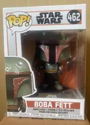 Funko Pop! Star Wars: Mandalorian- Boba Fett with /PROTECTOR NEW