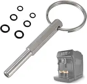 Jura oval head wrench, oval head wrench, oval head wrench with key ring, oval head wrench, Jura coffee machines, oval head bit repair tool, for Jura/Krups/Aeg fully automatic coffee machines
