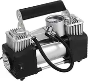 Mobestech Car Tire Pump Inflator Compressor 12v Compressor Pump Extended Tube Led Lighting