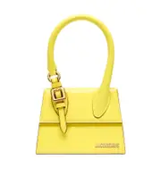 Jacquemus Le Chiquito Moyen Boucle Signature Buckled Handbag One size yellow