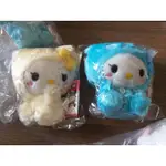 現貨..絕版 日版 景品..HELLO KITTY 熊貓變裝 絨毛小娃娃 高12公分 只剩藍色款..一隻 300