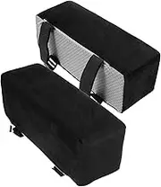 VILLFUL 1 Pair Chair Armrest Cushions Comfortable Non Slip Arm Pads for Office Gaming Chairs Height Increase Breathable Elbow Support Relieves Arm Exhaust Classic