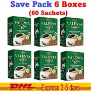 6x Valenta Instant Coffee Weight Loss High Fiber Burn 0% Fat Sugar Cholesterol