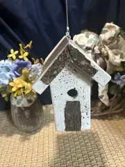 Bird Houses “WENDIFUL”Bird House handcrafted built to last with real tree bark