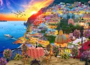 QPuzzles 500XL Piece Jigsaw Puzzle - Positano Italy