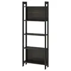 IKEA LAIVA Bookcase Black-Brown 62x165 cm 5-Shelf Storage Unit Display Shelf