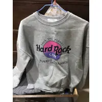 在飛比找蝦皮購物優惠-Hard Rock Cafe 灰色大學T