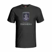 AFL Fremantle Dockers Men's Retro Logo T-Shirt - Sizes S - 2XL