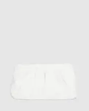 White Lucy Pouch Clutch Bag