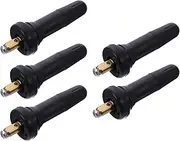 Car Tpms Stems Set of 5 Lightweight Compact Easy Operation Cost- Vehicle Supplies