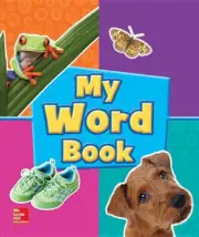 World of Wonders Grade Pre-K My Word Book by McGraw Hill