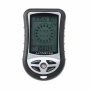 Portable Multifunction Altimeter Digital Compass Clock Barometer Thermometer f