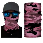 Camo Face Mask Multi-Functional Headwear Neck Gaiter Balaclava 3 Day Shipping