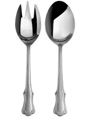 [Casa Domani] Castello Salad Serving Set 2 Pieces Gift Boxed in Silver