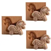 Wooden Cookie Mold Embossed Mold, 3D Wooden Animal Cookie Mold H8I65640