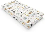 Baby Safari Animals Ship Rainbow Sun Changing Pad Covers Zoo Animal Flower Leaves Diaper Change Table Sheets for Boy Girl Lion Elephant Giraffe Panda Soft Stretchy Fitted Changing Table Mat 32''x16''