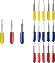 15 pcs Replacement Blades for Cricut Explore Air, Cricut Explore Air 2, Cricut Explore Air 3, Cricut Maker, Cricut Maker 3, Cricut Expression for Vinyl Cutting Machines