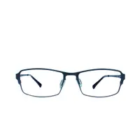 在飛比找蝦皮購物優惠-【Zizka+】眼鏡框黑色框黑色鏡腳 平光眼鏡(1807)