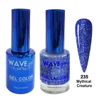Wave WR235 Mythical Creature - Royal Collection Gel Polish & Nail Lacquer Duo