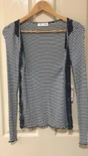 ALANNAH HILL Size S Stripped Cardigan