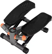 Everfit Mini Stepper, Grey Stair Steppers Pedal Exerciser Aerobic Exercise Tr...