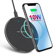 Fast Charging Qi Wireless Charger Pad For IPhone 13 12 11 Pro Samsung S21 S20