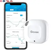Hygrometer Thermometer, Wireless Thermometer, Mini Bluetooth Humidity