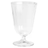 在飛比找momo購物網優惠-【EXCELSA】高腳玻璃杯 直紋250ml(水杯 茶杯 咖