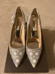 New Badgley MISCHKA Rouge Evening Pumps Size 7.