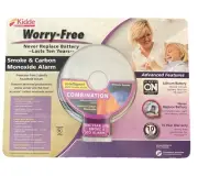 Kiddie Smoke & Carbon Monoxide Alarm P3010K-CO — New Factory Sealed
