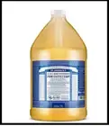 Dr. Bronner’s - Pure-Castile Liquid Soap (Peppermint 1 Gallon) - Made with Org