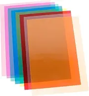 KONTONTY Pcs Chip Set Light Gels Filters for Flash Strobe Film Stage Lighting Filters