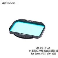 在飛比找蝦皮商城優惠-STC 615nm 內置型紅外線截止濾鏡架組 for Son