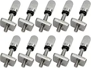 Paddle Board Fin Screws - Stainless Steel Longboard Fin Screws | Easy Paddle Board Fin Replacement, O Rings Included for Secure Fit