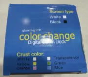 MoodiCare Color Changing Digital Alarm Clock Wit Luigi New