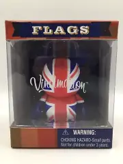 Disney Vinylmation • Union Jack Flag ‘UK' Mickey Mouse • 3” Figure • New Retired