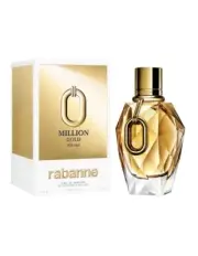 Paco Rabanne Million Gold For Her Refillable EDP 90ml + Free 10ml For Her Spray