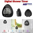 Digital Shower Timer Bathroom Clock Temperature Humidity Countdown Kitchen Tool