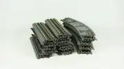 MTH RealTrax O Gauge 10 Inch Straight Lot of 15x & O31 Curve Track 8x NEW F3