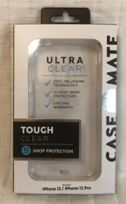 Case-Mate - Tough Case for Apple iPhone 12 / 12 Pro - Clear