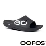 【OOFOS】OOahh Sport 男紓壓休閒 涼拖鞋『黑/白』M1500 戶外.旅遊.健行.沙地.水上活動.水陸鞋.溯溪