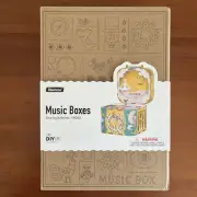 Robotime Rolife DIY 3D Wooden Music Box - Dancing Ballerina AMD52 - NEW In Box